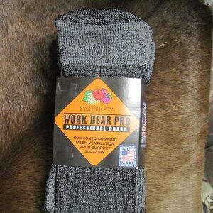 FRUIT OF THE LOOM WORK GEAR PRO HEAVY SOCKS NIP